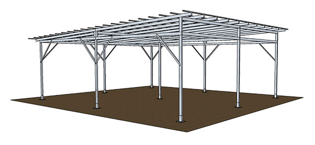 Vehicle Shelter - Austrialia Military BDSC, Baghdad